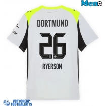 Borussia Dortmund Julian Ryerson #26 Replica Away Shirt 2025-26 Short Sleeve